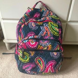 Twilight Paisley Vera Bradley Backpack